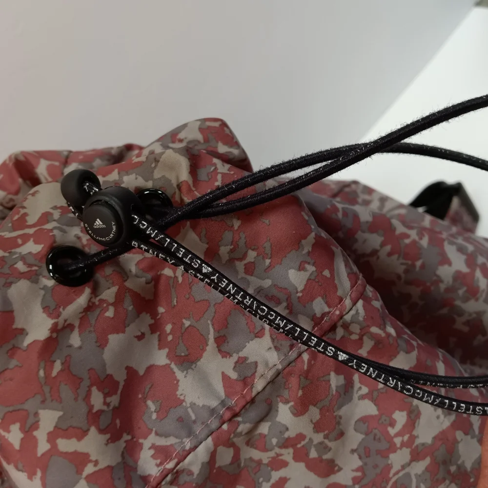 Stella McCartney x Adidas Camouflage Packable Gymsack  Drawstring Backpack